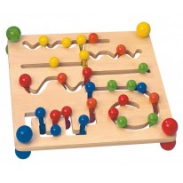 Joc labirint de lemn Montessori