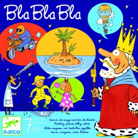 Joc de imaginatie pentru copii Bla bla bla Djeco