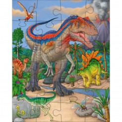 Puzzle cu dinozauri