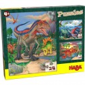 Puzzle cu dinozauri pentru copii